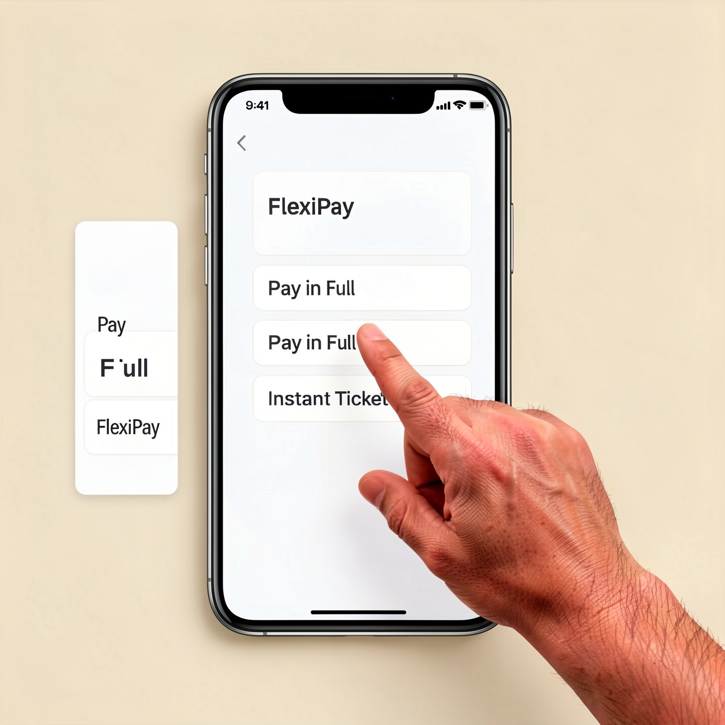 Payment options on AIRSAVE